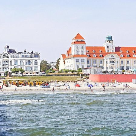 Aparthotel Ostsee FeWo Nr 21 strandnah, Balkon, Meerblick, Strandkorb saisonal Ostseebad Ostseebad Binz Exterior foto